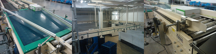 Robust case conveyors